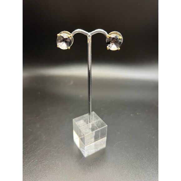 Kate Spade Grey Solitaire Earrings - Picture 1 of 5